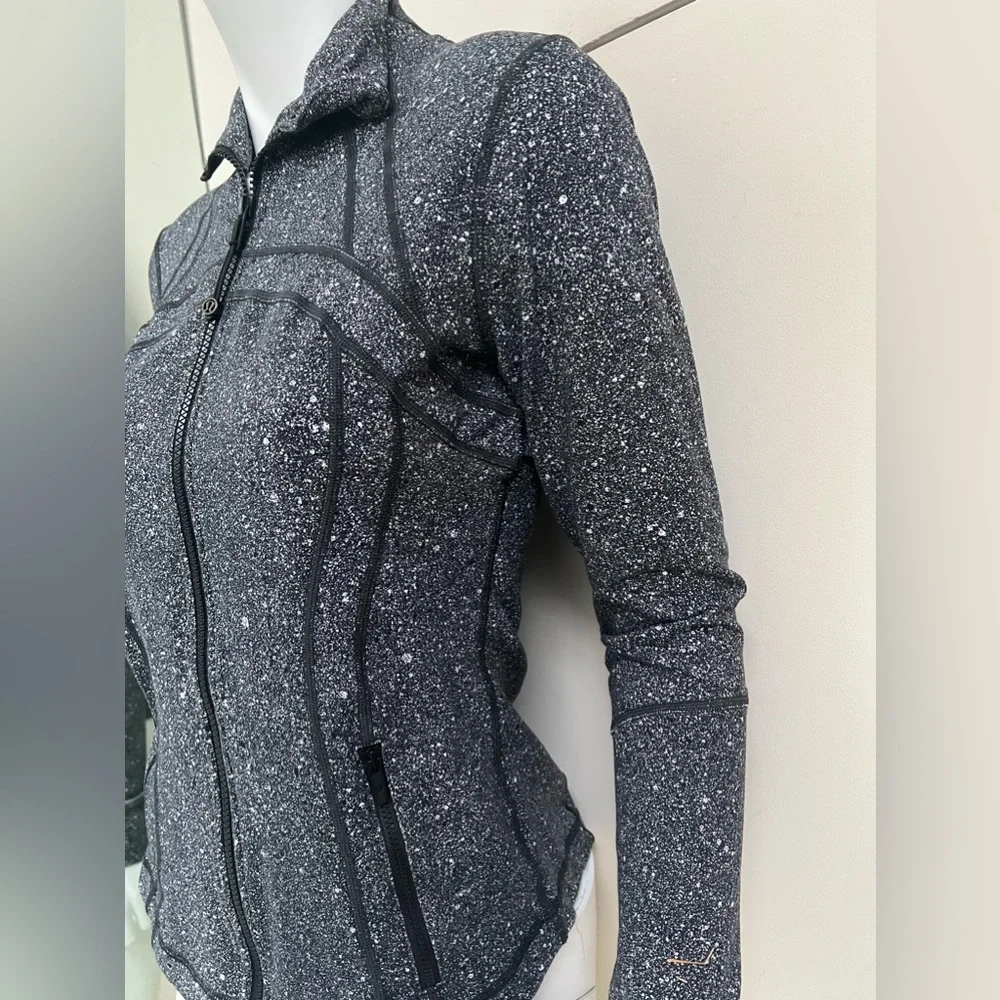 🔴Authentic LULU-LEMON  Women's Speckled Zip-Up Jacket 🔴 - Picture 4 of 6